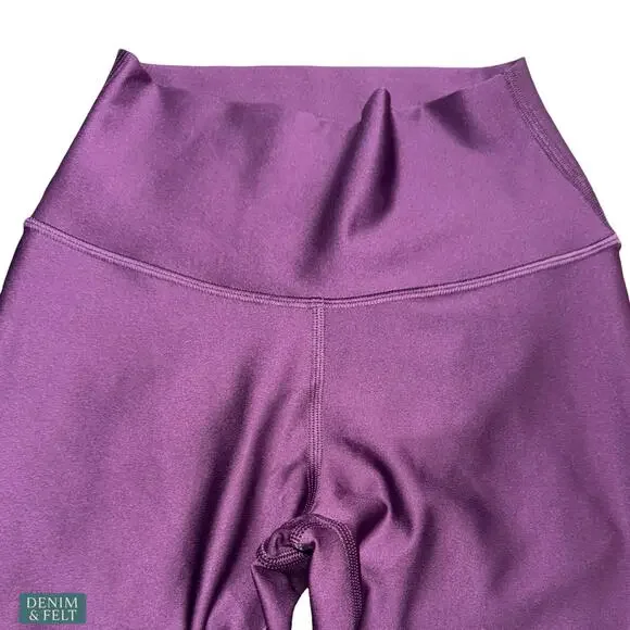 Alo Yoga 7/8 High Waist Airlift Legging Dark Plum Sculpting Compression Studio - Picture 10 of 16